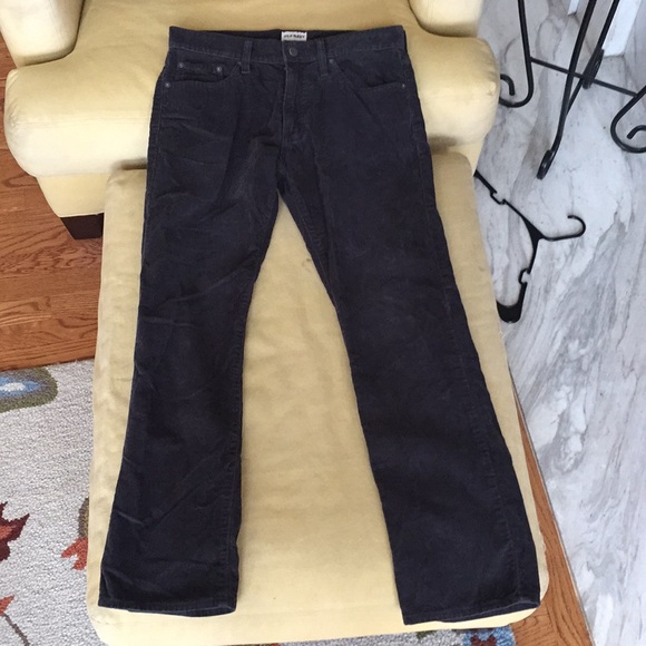 Old Navy Dark Gray Corduroy Pants - Picture 1 of 2